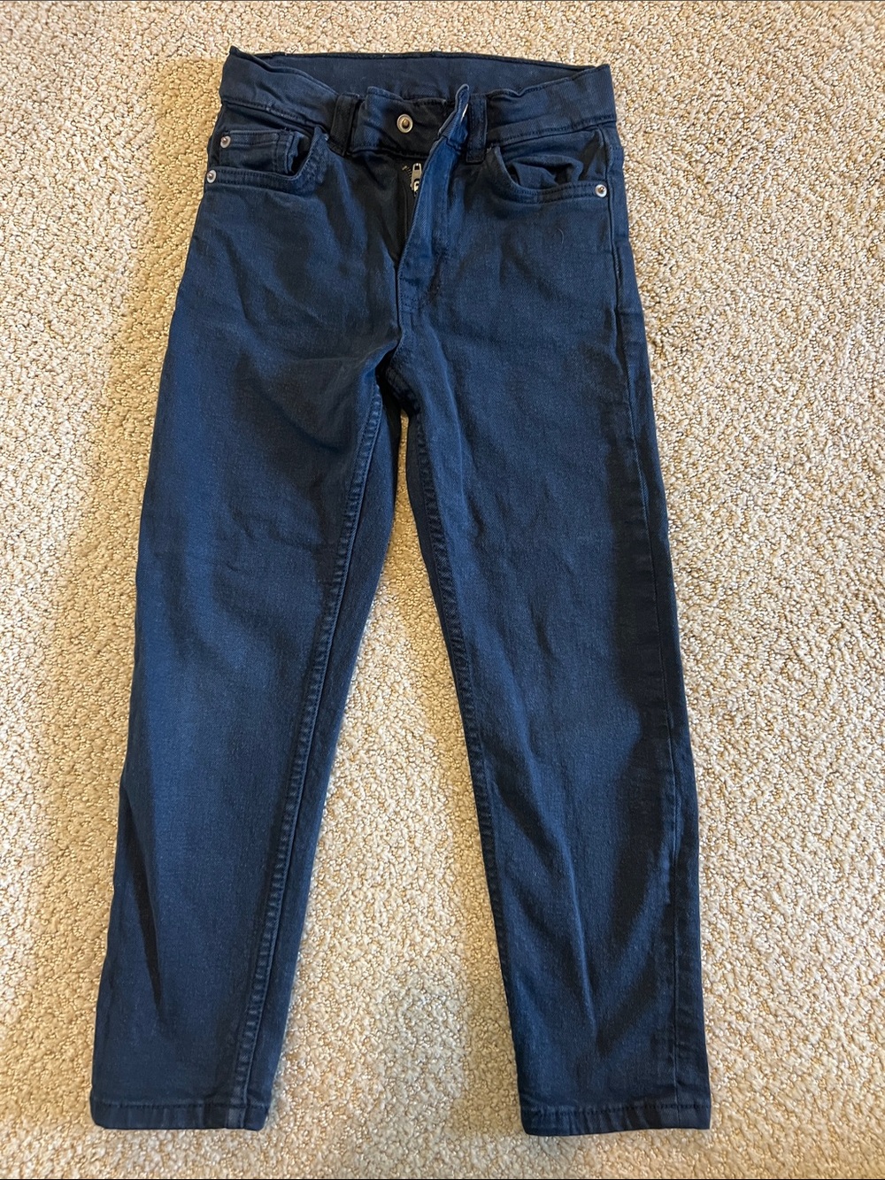 Zara boys Slim Jeans in Deep Navy